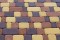фото 2 Тротуарная плитка цветная Старый город 40 мм (4-х части)